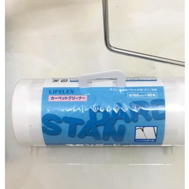 Cây lăn bụi quần áo Nhật Bản 16cm x 90 lớp