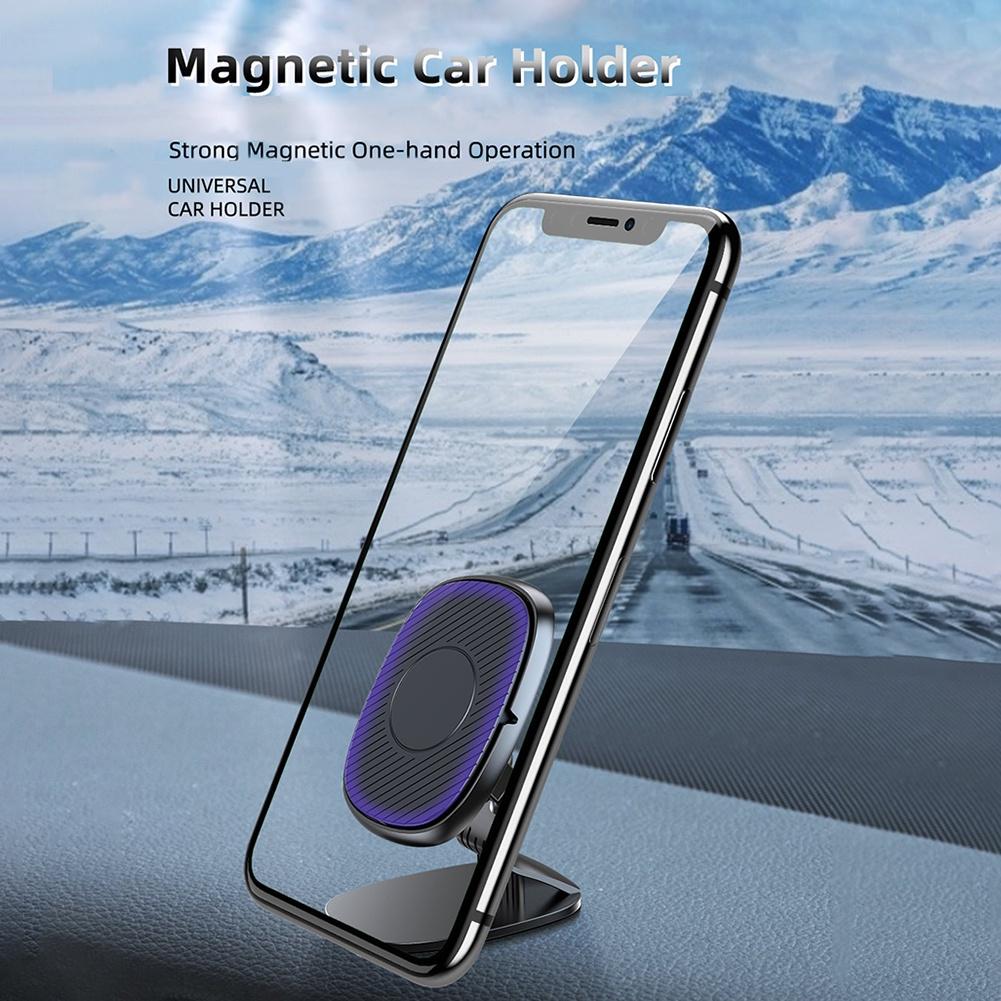 【ky】Universal Anti-slip Magnetic Car Dashboard GPS Phone Holder Air Vent Mount Stand