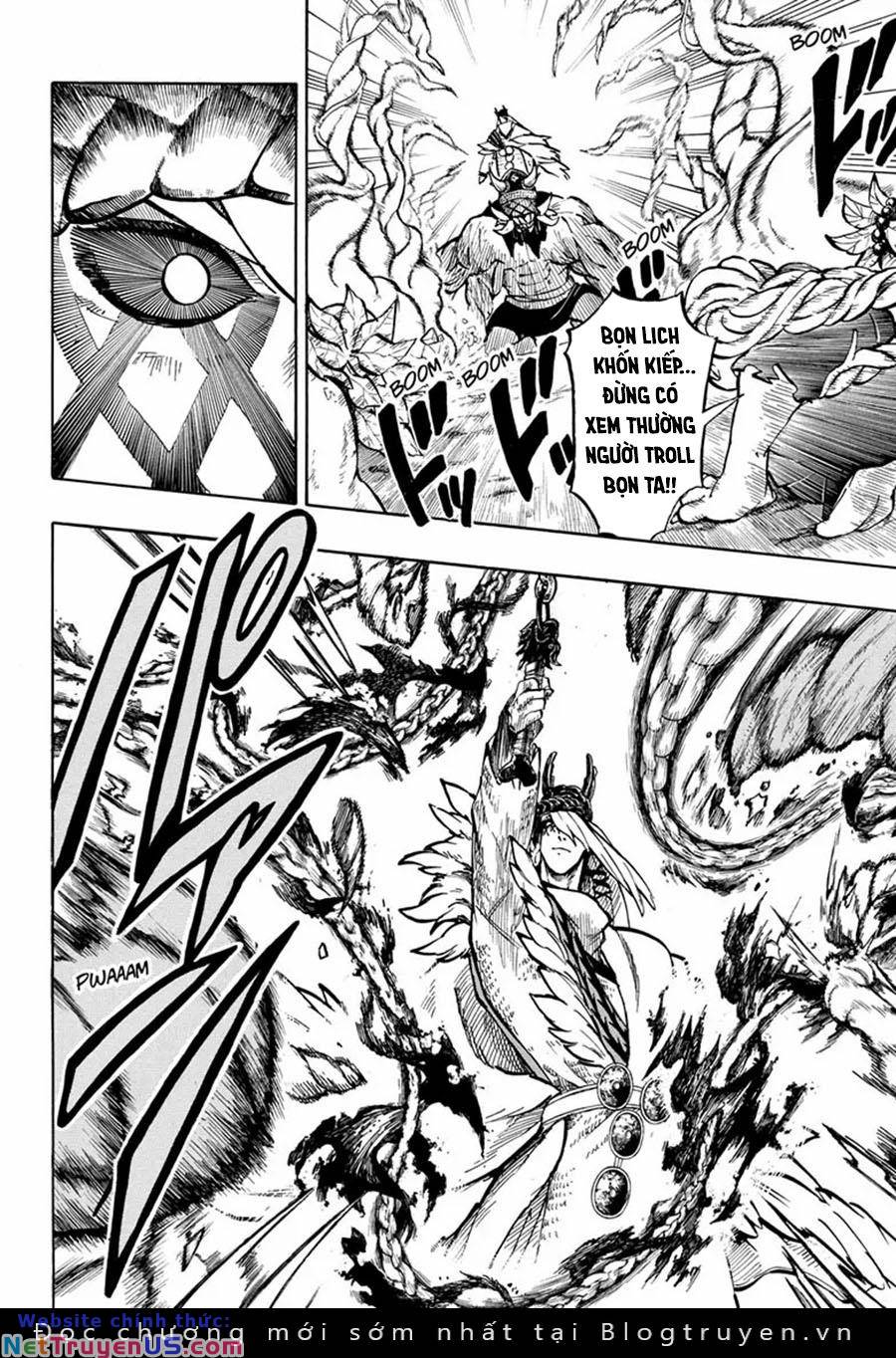 gill: "không ai có thể đánh bại ta khi ta dùng rìu!" chapter 12 6