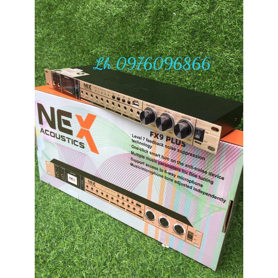 Vang Cơ NEX FX9 PLUS Karaoke Chuyên Nghiệp Âm Thanh Đỉnh Cao, Kết Nối Bluetoth, Màn Hình Hiện Thi Logo