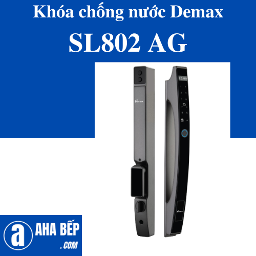 Khóa cửa chống nước Demax SL802 AG. Hàng Chính Hãng