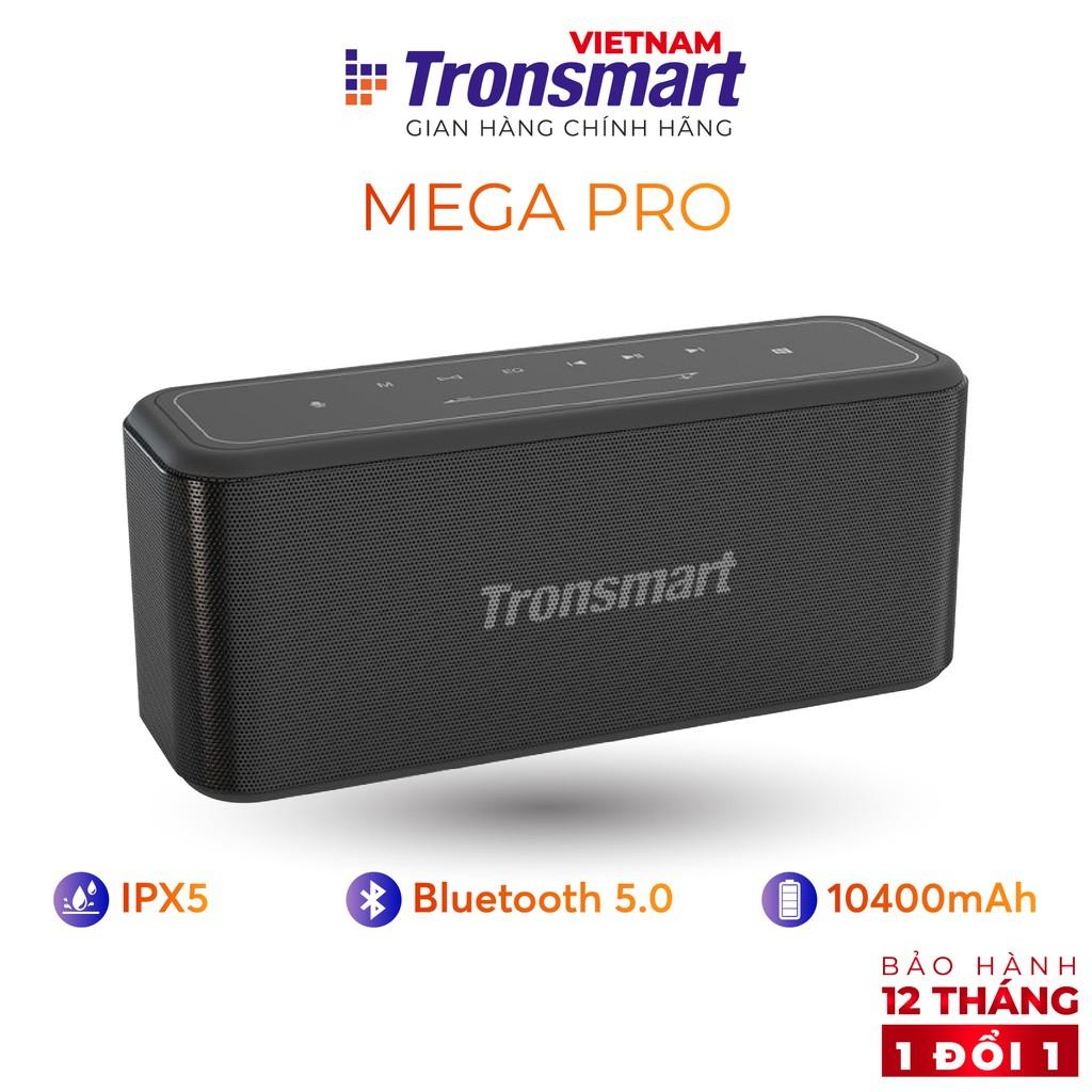 Loa Bluetooth 5.0 Tronsmart Element Mega Pro - 60W - Hỗ trợ TWS và NFC ghép đôi 2 loa - Hàng chính hãng
