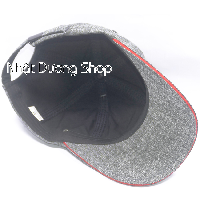 Mũ lưỡi trai ép mặt da cao cấp - Chất liệu vải Kaki bền chắc kết hợp với chữ ép tạo nên sự nổi bật cho người đội