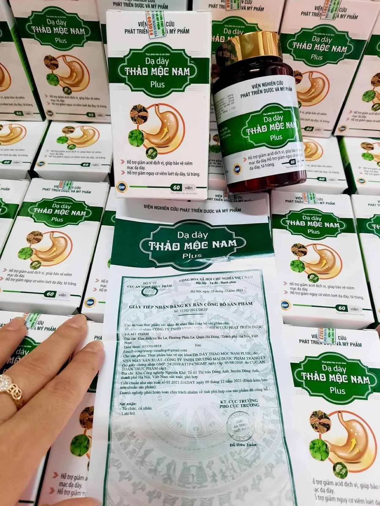 DẠ DÀY THẢO MỘC NAM. HỖ TRỢ BẢO VỆ NIÊM MẠC DẠ DÀY GIẢM ACID DỊCH VỊ.
