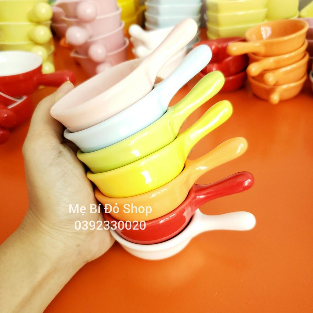 Bát Ăn Dặm Bát Nước Chấm Hình Gáo Mini 30ml Siêu Dễ Thương Mẹ Bí Đỏ Shop