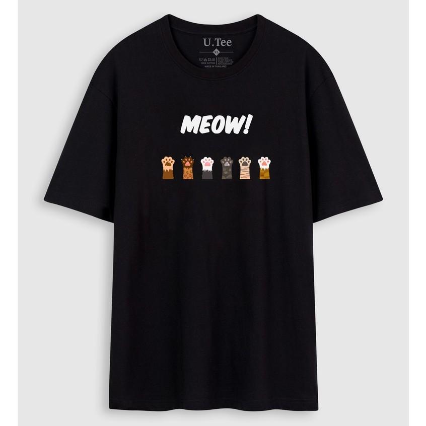 Áo Thun MEOW MEOW Chất Cotton 100% Form Rộng Hình In Chuẩn Với Công Nghệ Hiện Đại Nhất Nhật Bản