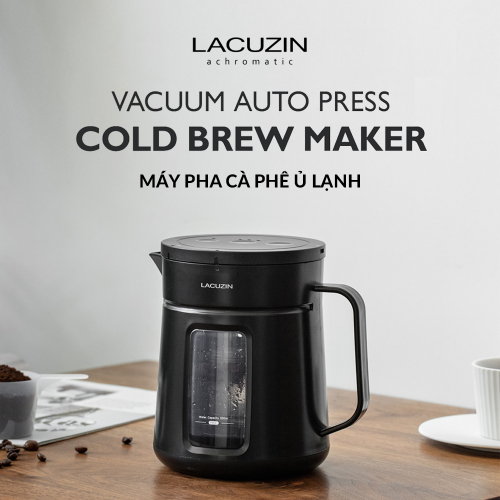 MÁY PHA CÀ PHÊ Ủ LẠNH - VACUUM COLDBREW MAKER - LCZ065 - HÀNG CHÍNH HÃNG LACUZIN HÀN QUỐC