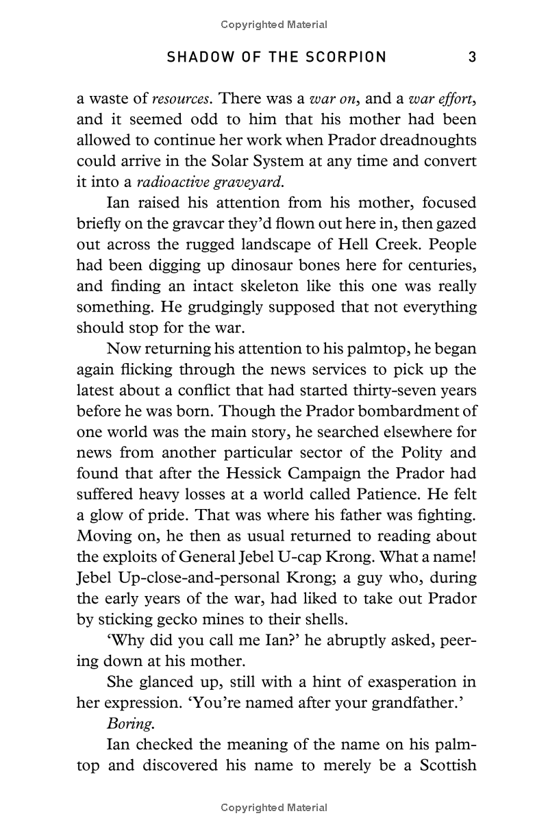 Sách ngoại văn: Shadow Of The Scorpion