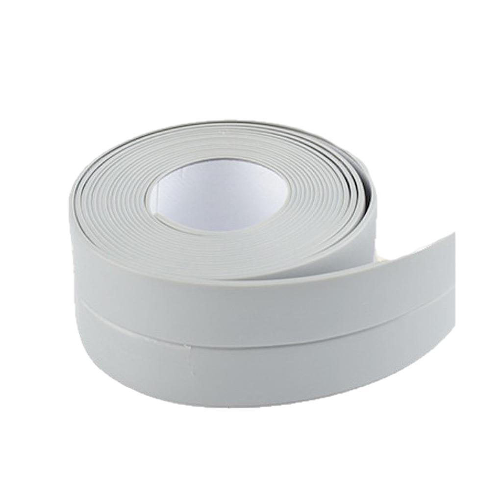2x 3.2M Waterproof Sealing Tape Sealant Trim Bathroom Bathtub Toilet Repair