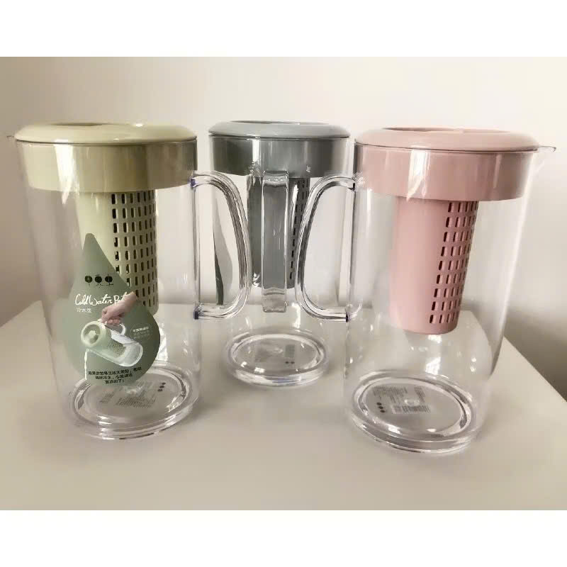 Bình Đựng Nước Có Quai Mica, Lõi Lọc Trà Cao Cấp – Bình Đựng Nước Tiện Dụng - HÀNG CHÍNH HÃNG MINIIN