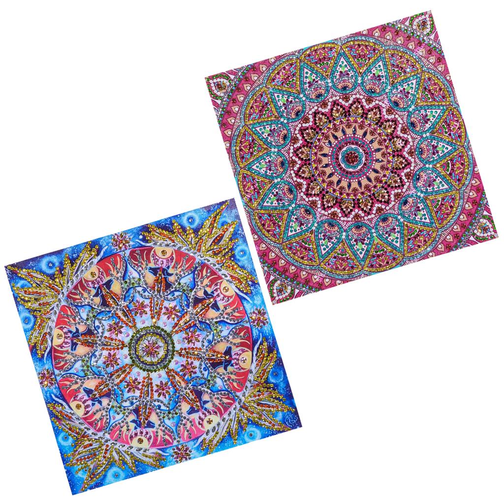 DIY Flower Diamond Painting Embroidery Kits Special Shaped Datura Flowers 1