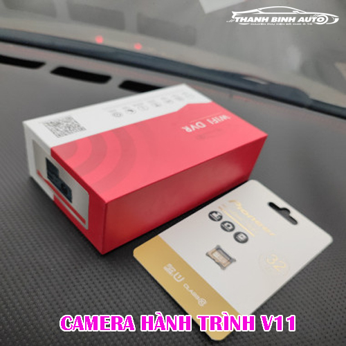 Camera hành trình V11 xem trên điện thoại hoặc cắm usb cho màn android ô tô