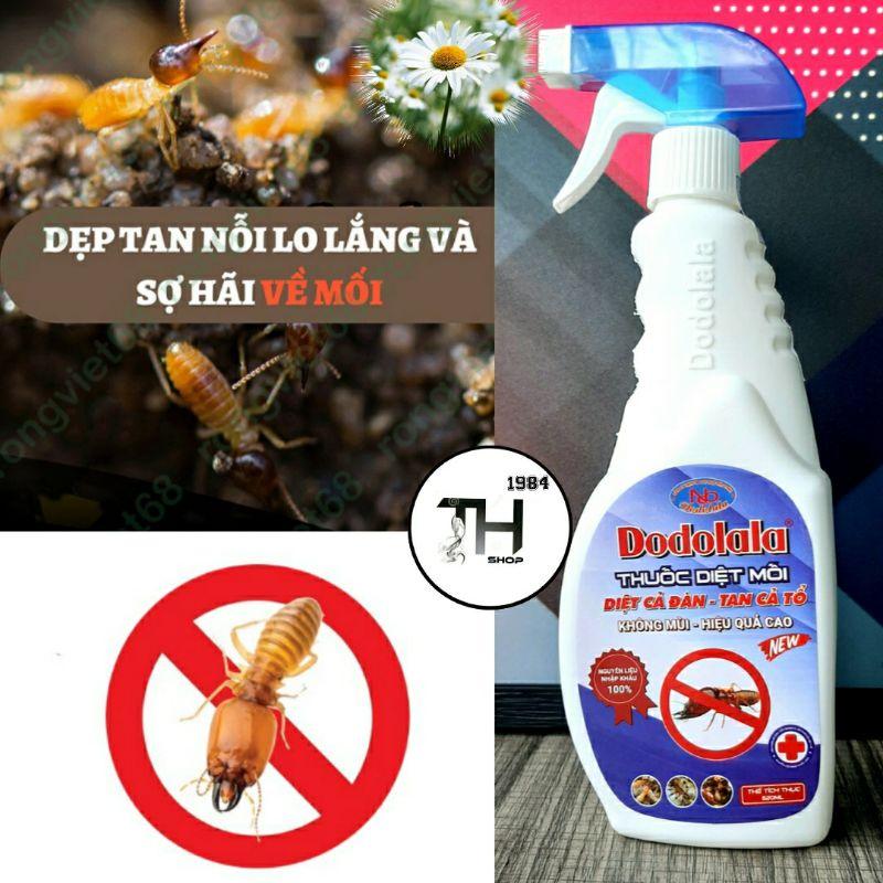 Thuốc xịt Mối Sinh học Dodolala 520ml Không Mùi Hiệu Quả Cao