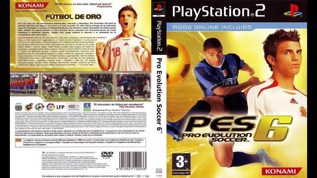 Game ps2 pes 2006 tiếng anh