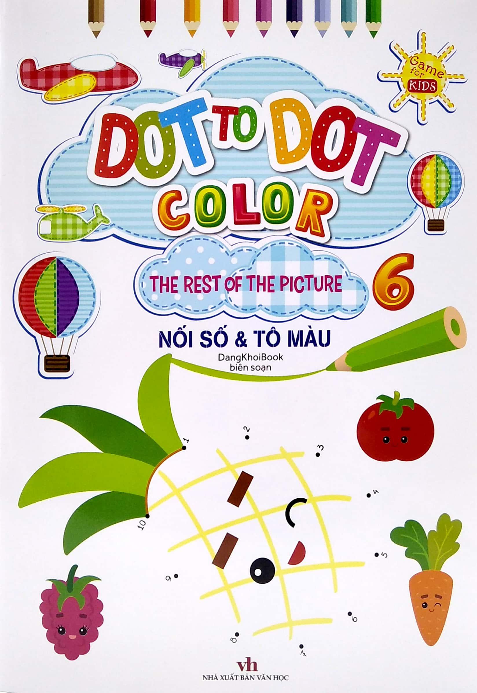 Dot To Dot Color - The Rest Of The Picture - Nối Số Và Tô Màu 6