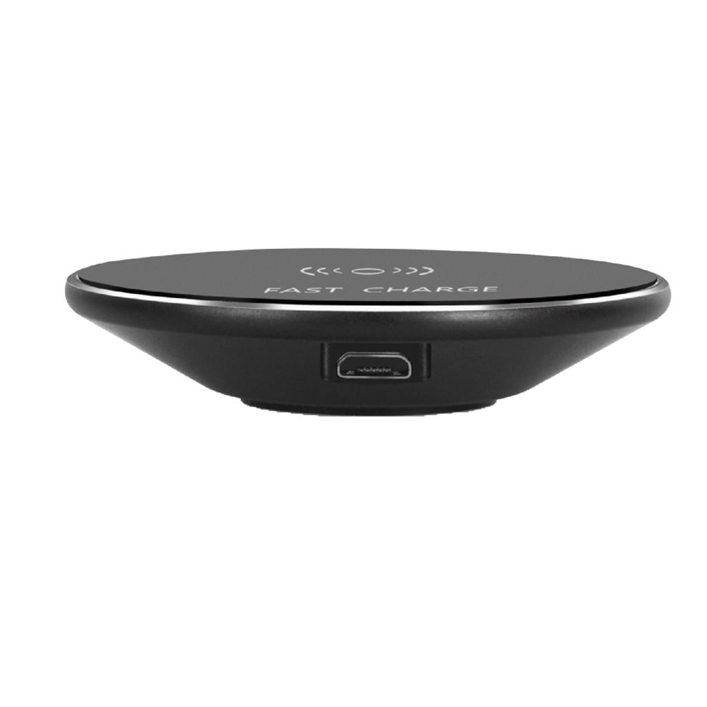 Magnetic Wireless Car Charger Air Vent/Dashboard 3-in-1 Car Mount Phone Holder with Cradle for QI Charging Phones, Such as Samsung Galaxy 8/S8/S8+ and More