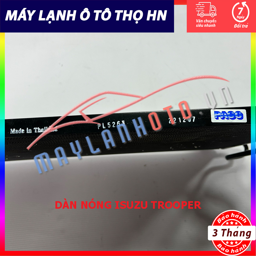 Dàn nóng Isuzu Trooper Hàng xịn Thái Lan