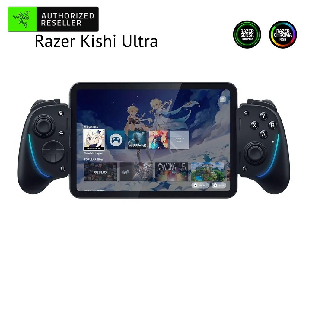 [Mới, hàng chính hãng] Tay cầm chơi game điện thoại Razer Kishi Ultra - USB C Gaming Controller for Android, iPhone, and iPad Mini