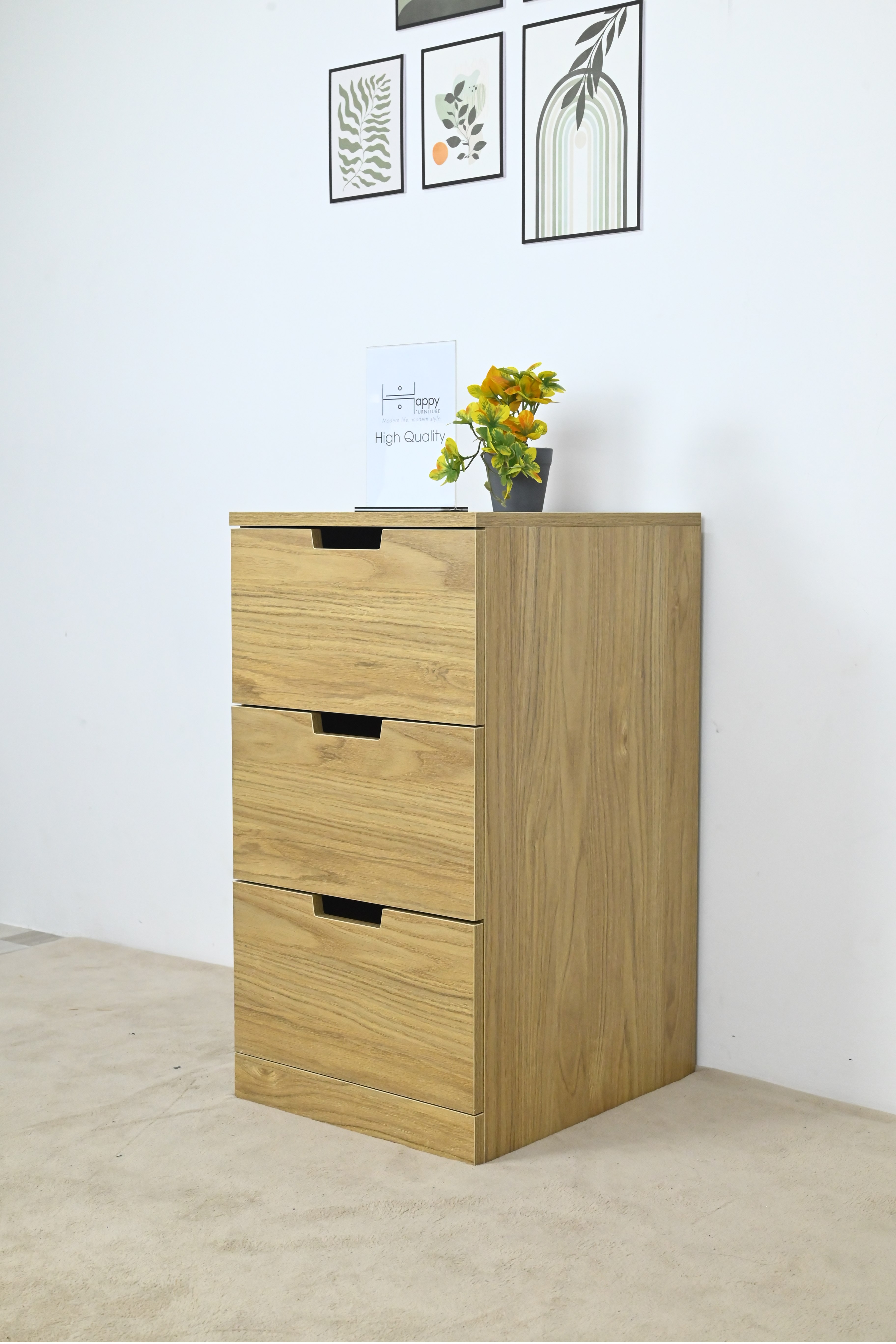 [Happy Home Furniture] SCANDINA, Tủ đựng đồ 3 ngăn kéo, 40cm x 47cm x 76cm ( DxRxC), THK_102