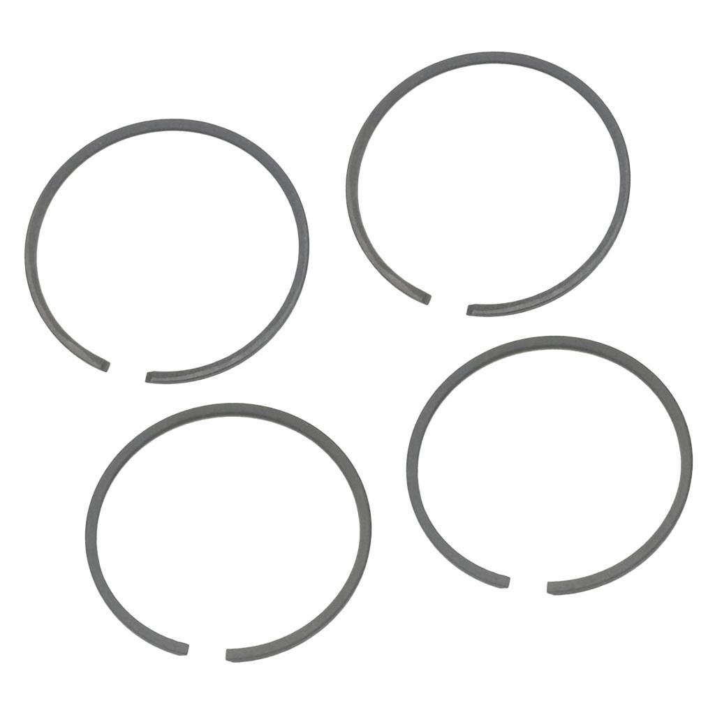 4 Pieces 47mm Piston Rings for 80cc 2-Stroke Engine Motorised