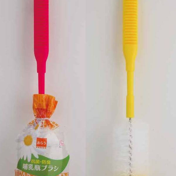 Bộ 2 dụng cụ vệ sinh chai, lọ đầu mút chống khuẩn - Hàng nội địa Nhật