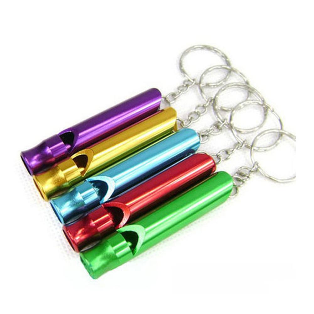 Aluminum Emergency Whistles Outdoor Survival Camping Adventure Whistle Trekking Lifeguard Whistle