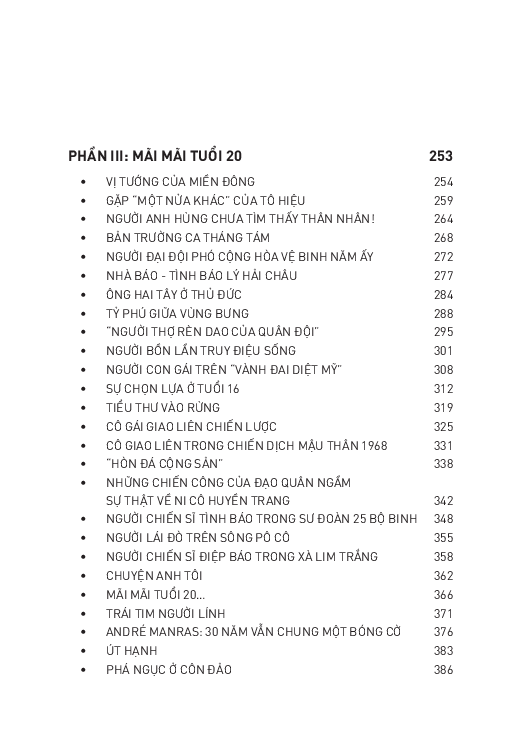 Sách Hồ sơ một thế hệ