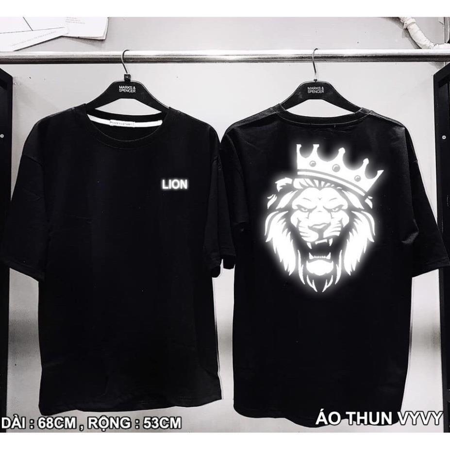 SALE- Áo Thun phản quang hình Áo unisex, áo thun nam nữ đen trắng from rộng, vải cotton xịn AOTHUN268 - bán chạy nhất