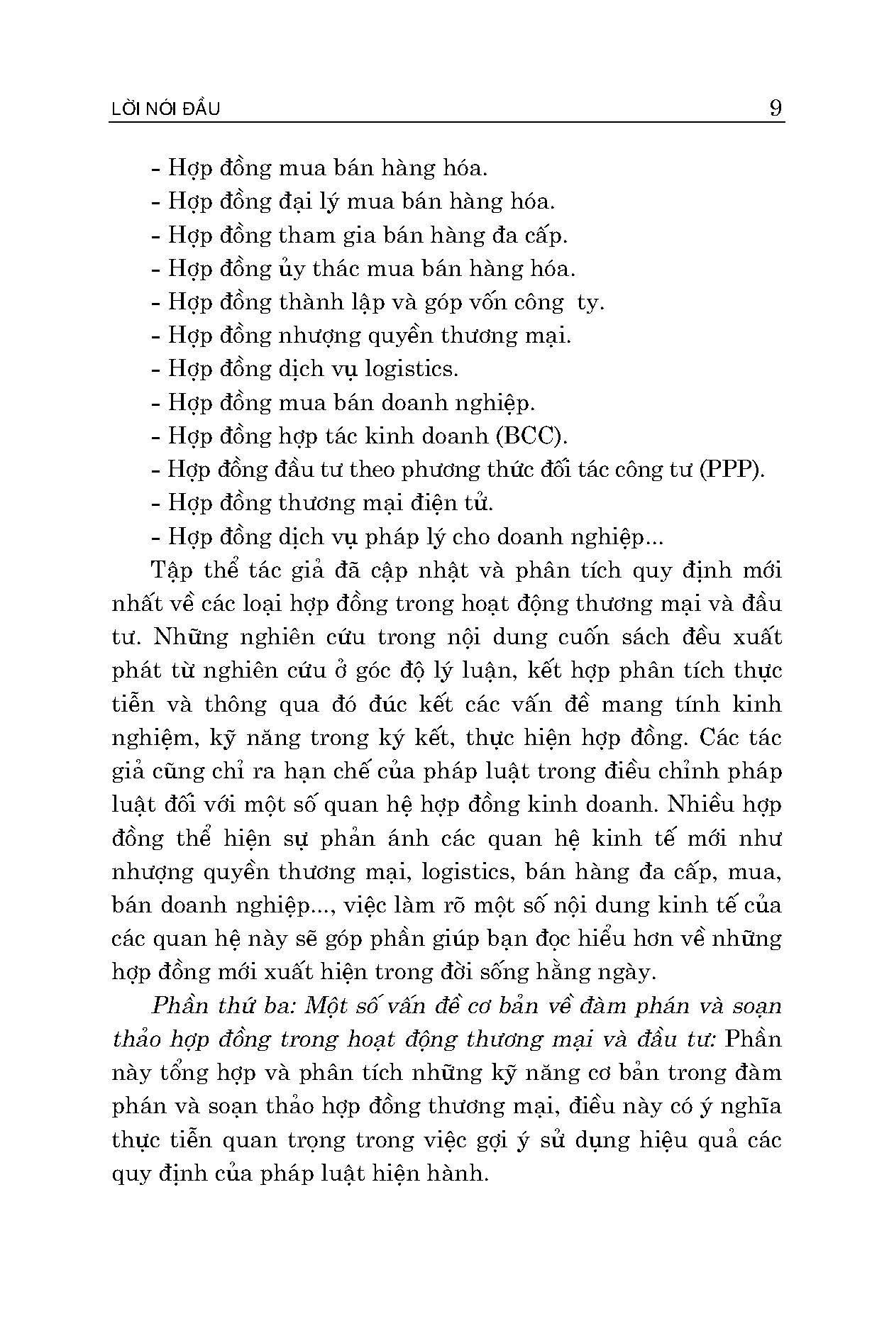 Pháp Luật Về Hợp Đồng Trong Thương Mại Và Đầu Tư - Những Vấn Đề Pháp Lý Cơ Bản (Sách chuyên khảo)