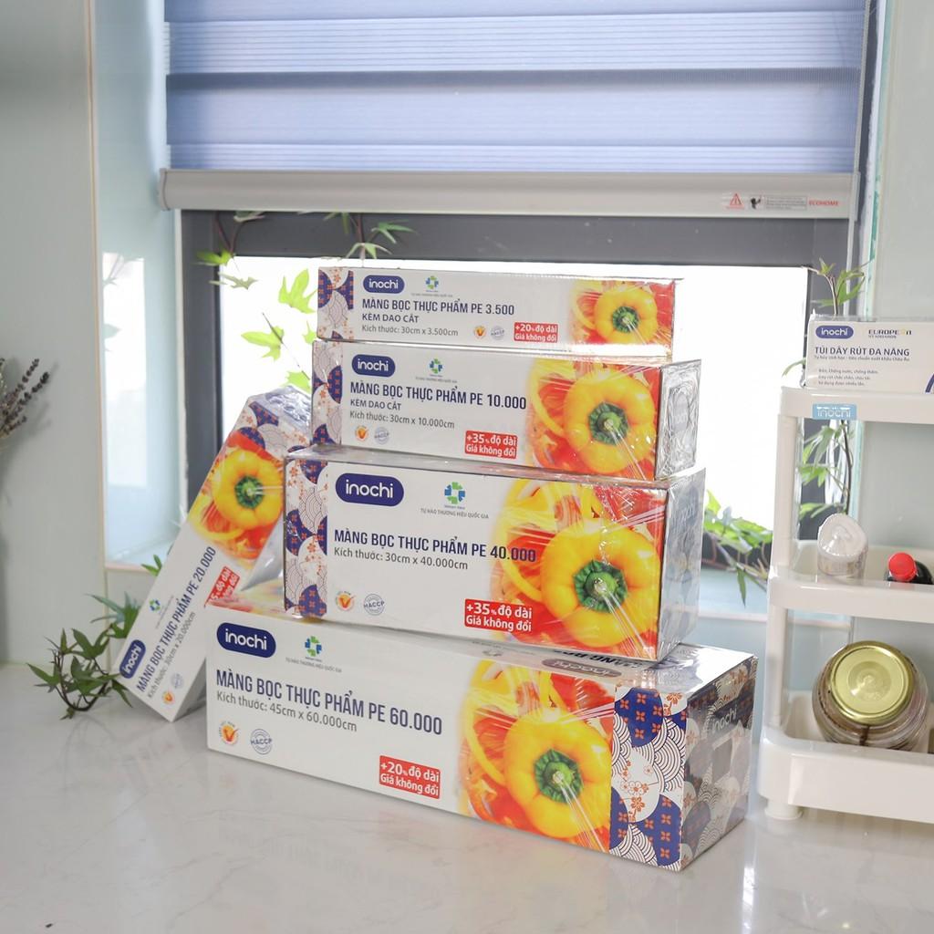 Màng bọc thực phẩm Dài hơn 35% PE Shinsen INOCHI giúp bảo quản thực phẩm