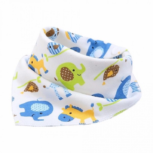 Combo khăn yếm 2 lớp cotton 100% cho bé
