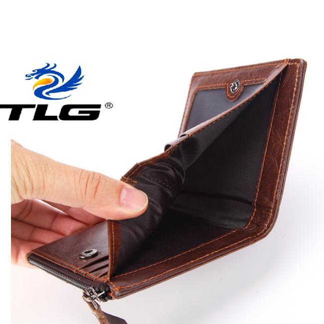 Ví nam da thật cao cấp Đồ Da Thành Long TLG 40577
