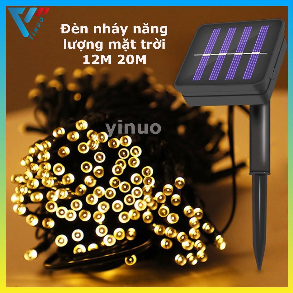 12M 20M Đèn Led Trang Trí Dùng Năng Lượng Mặt Trời Cảm Biến Thông Minh Trang Trí Ngoài Trời Trang Trí Sự Kiện