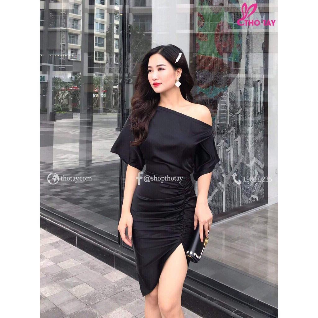 SIÊU SALE Thanh lý váy đầm dự tiệc xuất dư đàm điệu đà kiểu hàn quốc kiểu và màu ngẫu nhiên