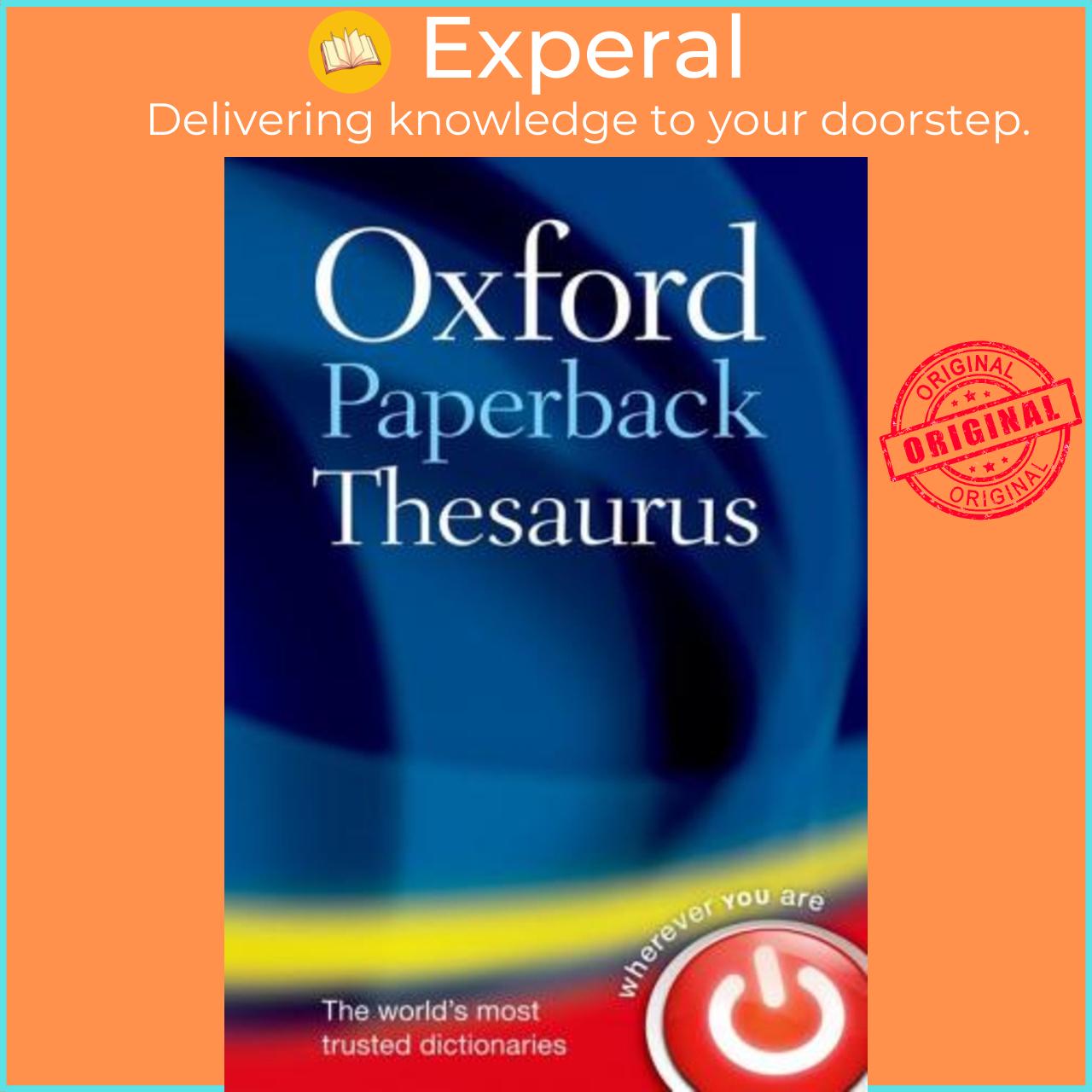 Sách - Oxford Paperback Thesaurus by Oxford Languages UK edition, paperback