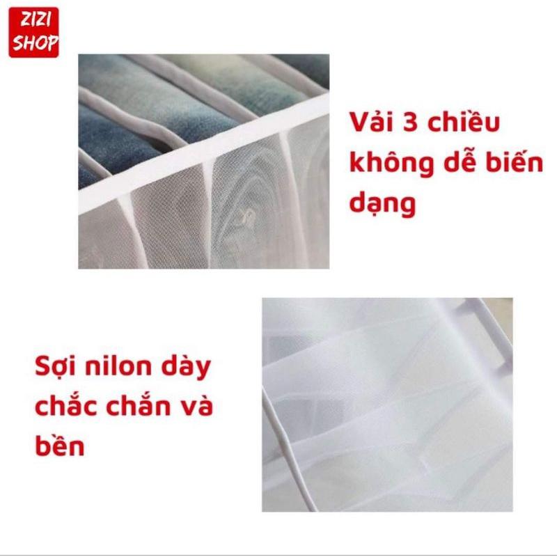 Túi vải đựng đồ lót tất vớ cá nhân nhiều ngăn tiện gọn dễ tìm khay xếp chia ô đựng đồ để tủ