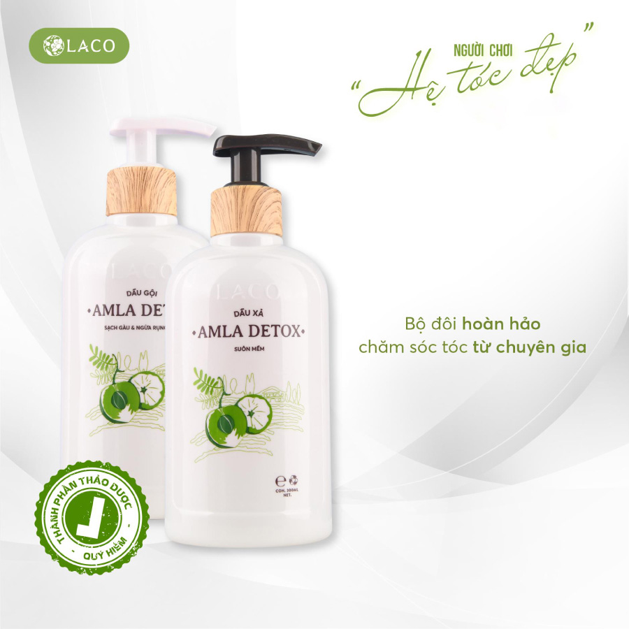 [CHÍNH HÃNG] Dầu Xả Amla Detox Laco