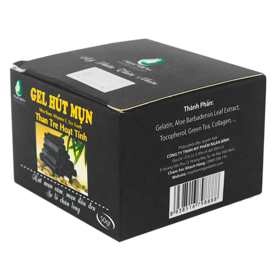Gel Hút Mụn Than Tre Hoạt Tính (50g)