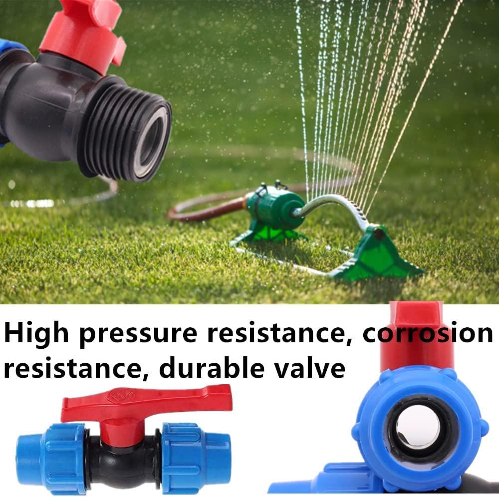 Đầu nối ống Đầu nối vòi trong vườn Nhựa Sẵn sàng Dừng vòi Van thẳng