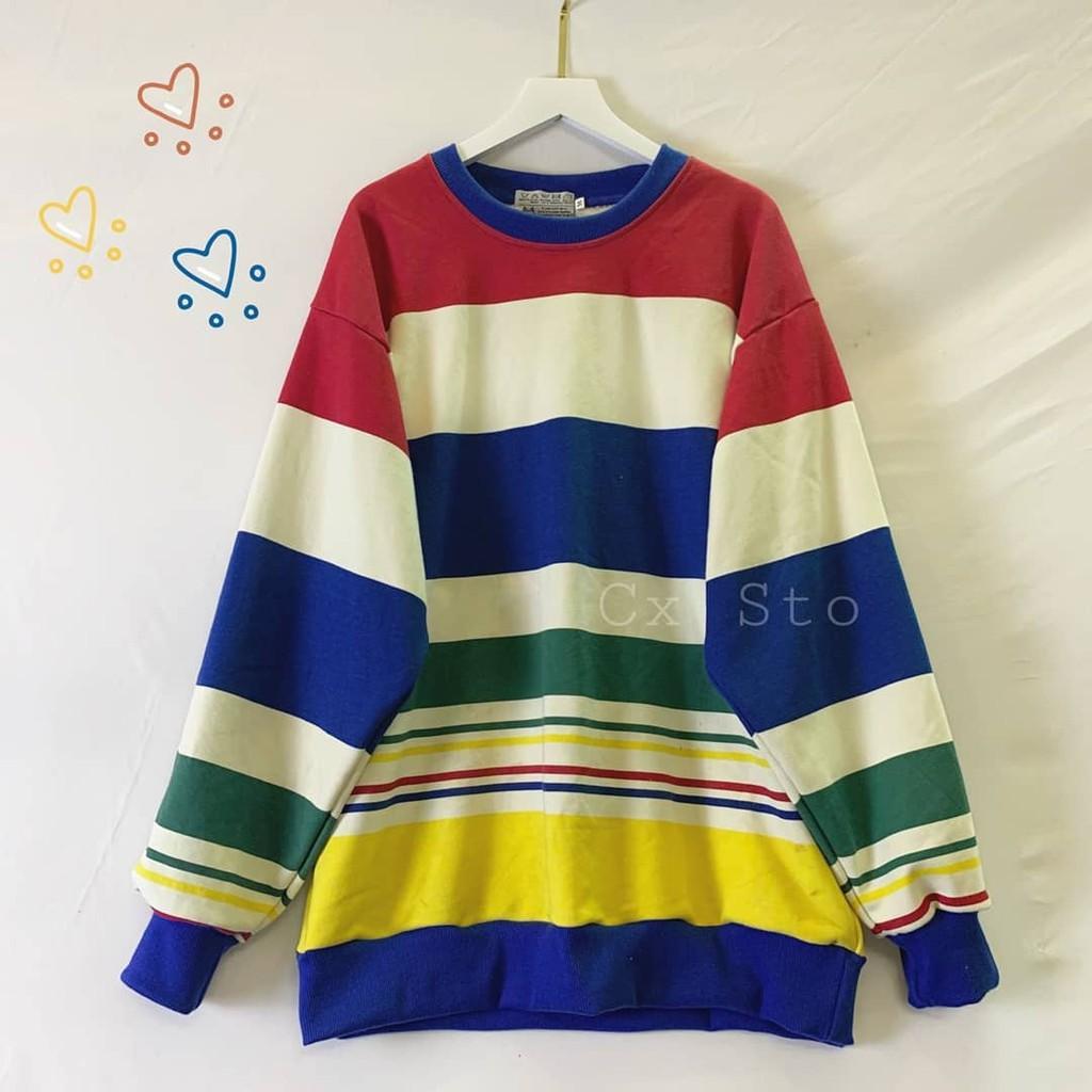 Áo Sweater Sọc New Thu Đông Cực Hot