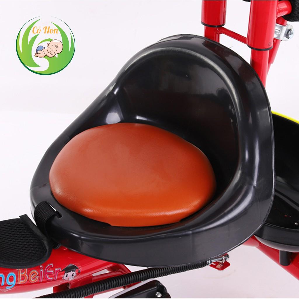Xe đẩy 3 bánh mái che yên bọc da SDY 310