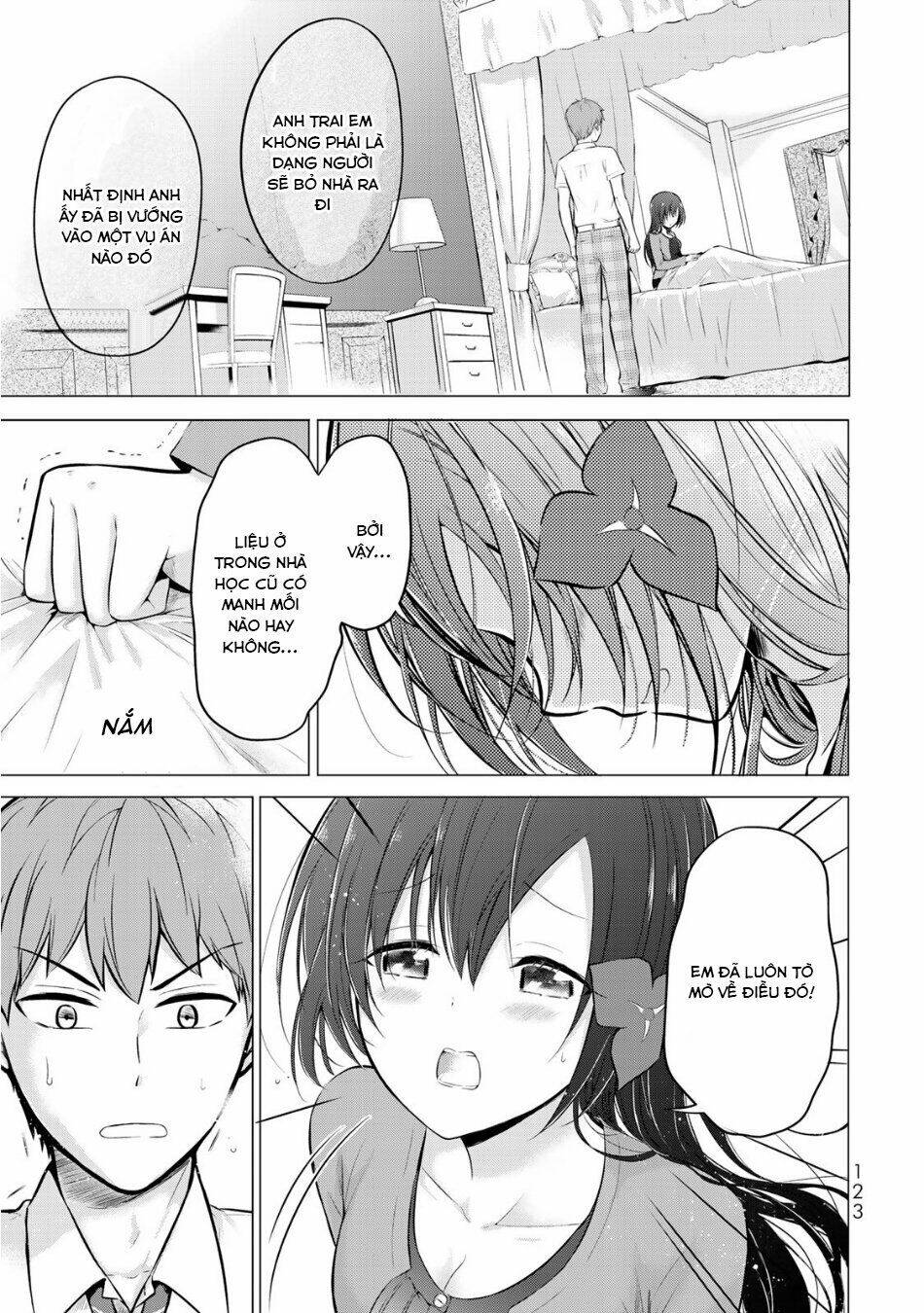 the student council president solves everything on the bed chapter 7.2 9