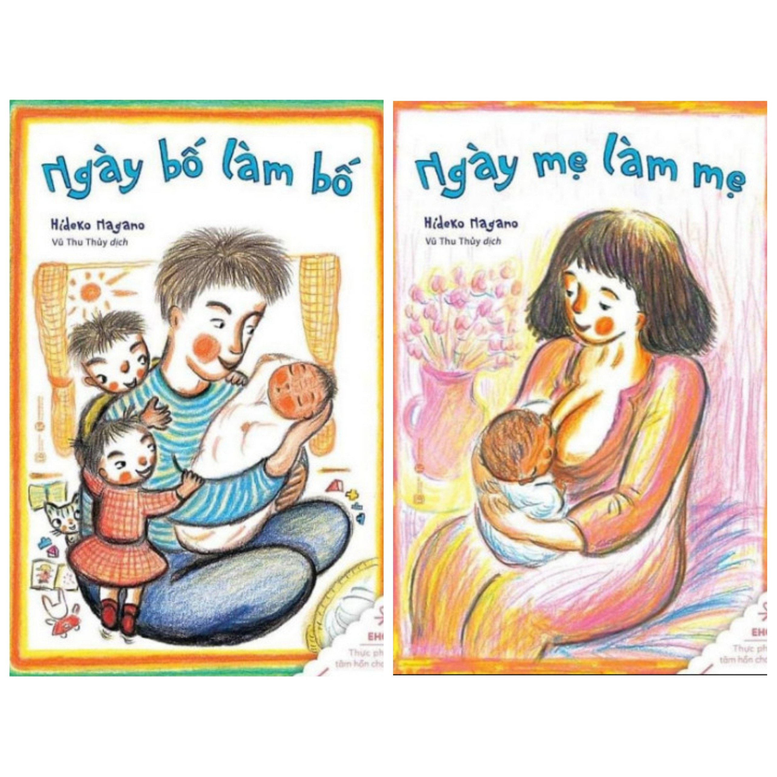 Combo 2 Cuốn Ngày Mẹ Làm Mẹ Ngày Bố Làm Bố