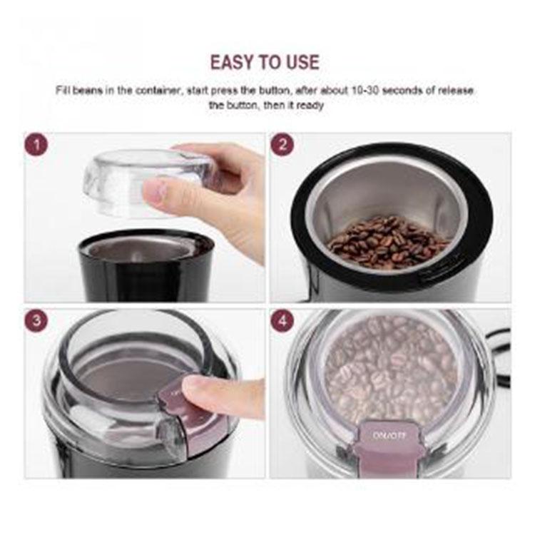 Máy Nghiền Hạt Đa Năng Mini Siêu Tốc Máy Xay Bột Siêu Mịn - Xay Ngũ Cốc, Cafe, Các Hạt Gia Vị