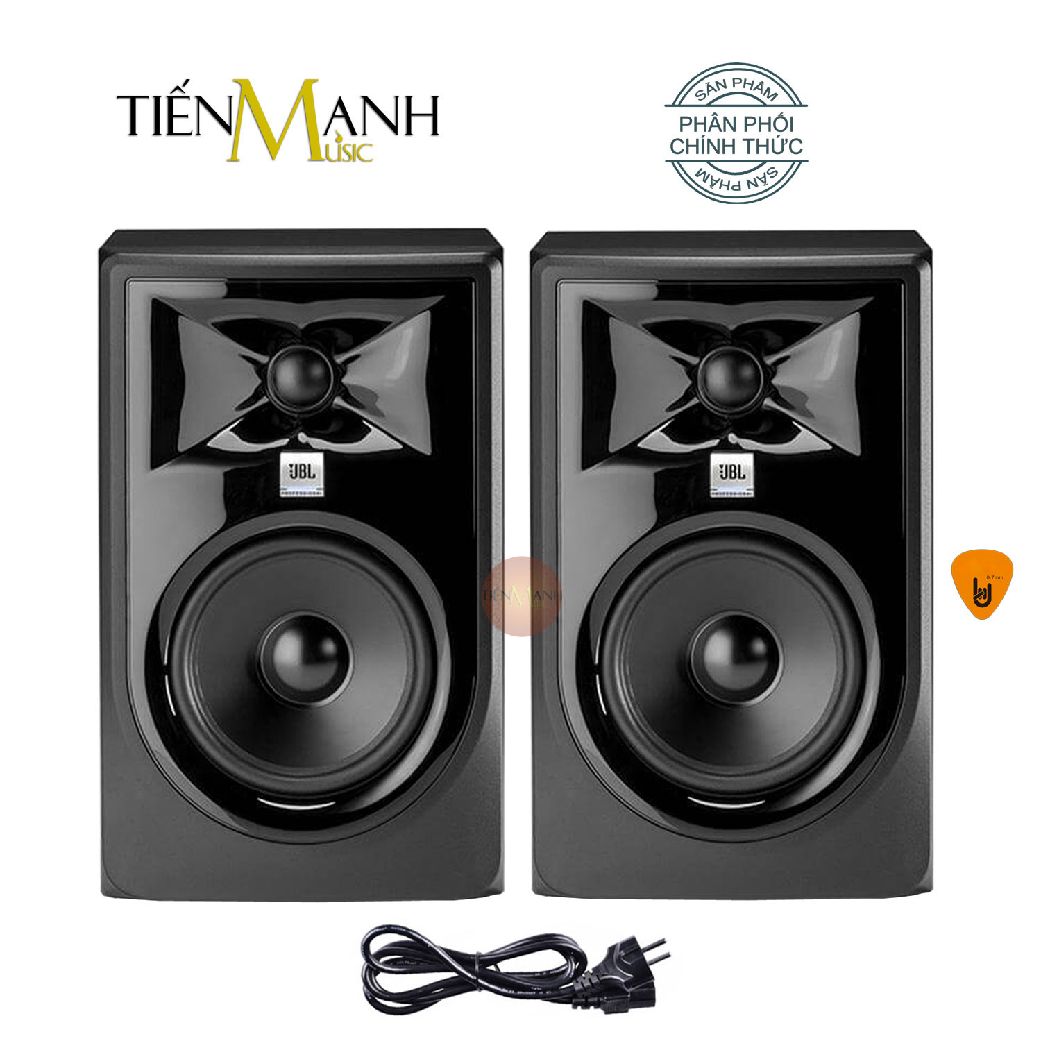 [Một Cặp] Loa Kiểm Âm JBL 305P MKII Phòng Thu Studio 305P MK2 Pair Monitor Speakers 305 Hàng Chính Hãng - Kèm Móng Gẩy DreamMaker