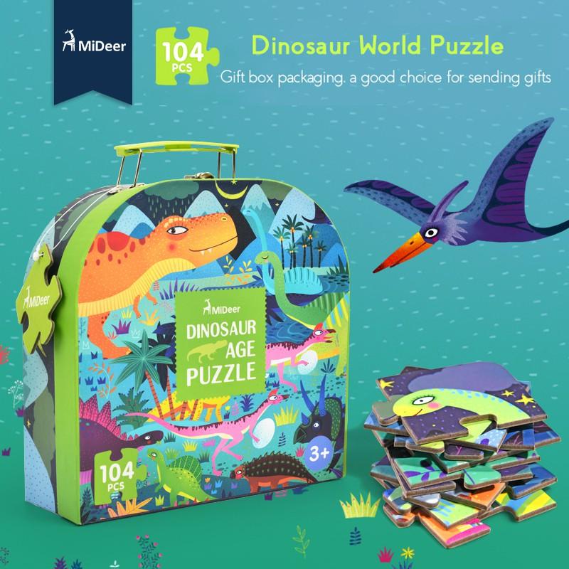 Bộ ghép hình Dinosaur Puzzle của Mideer