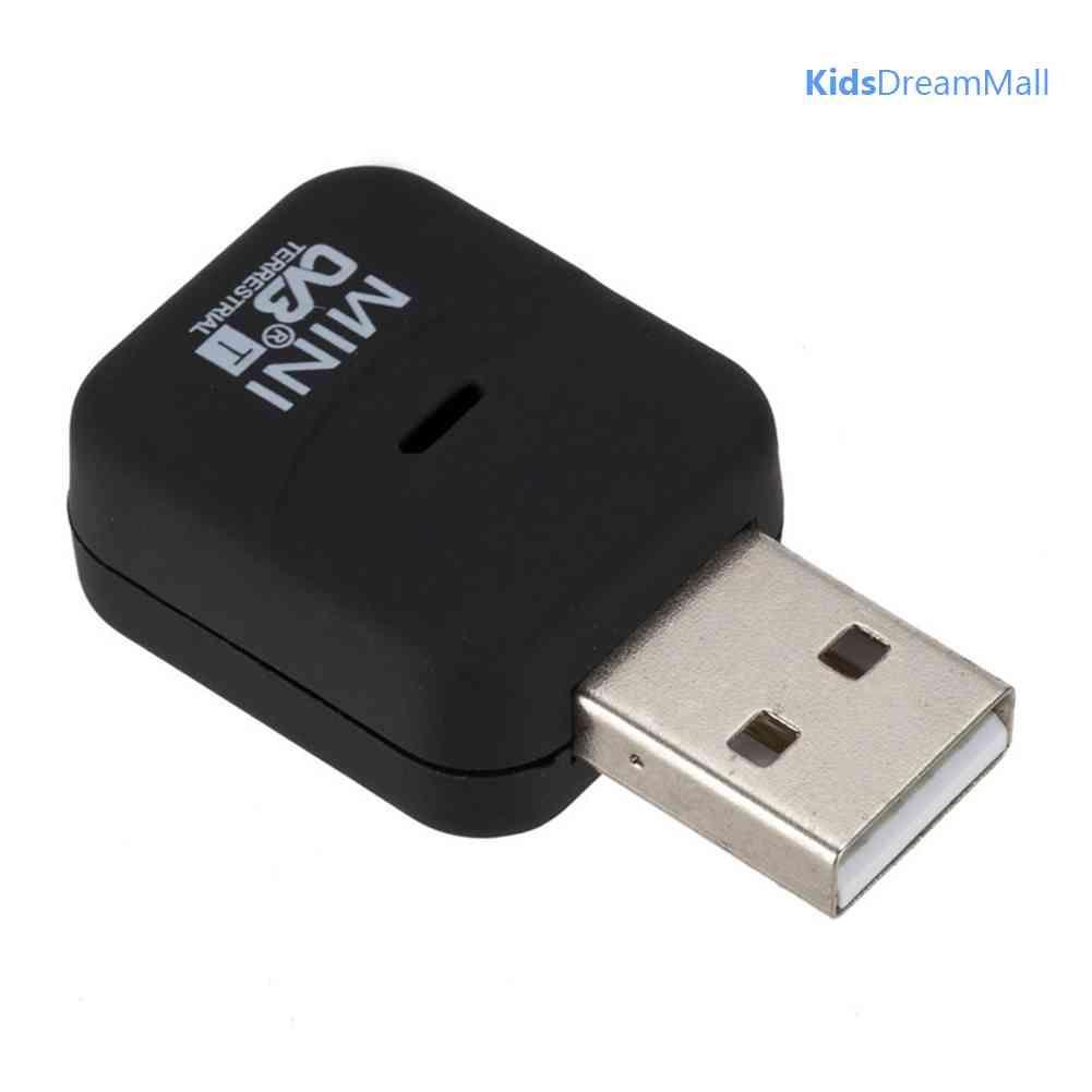 Mới Bộ Ăng Ten Thu Sóng Truyền Hình Kỹ Thuật Số USB 2.0 Cho PC HDTV DVB-T
