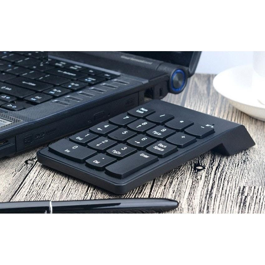 Bàn phím số không dây cho laptop Mini Number Keyboard