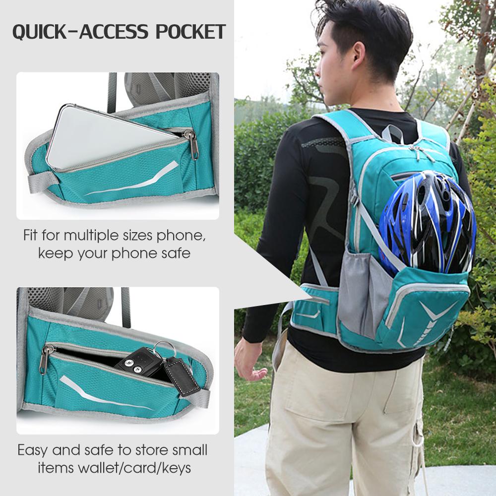 Áo Vest Balo Bền Siêu Nhẹ Chống Nước Phù Hợp Cắm Trại Thể Thao Ngoài Trời Leo Núi