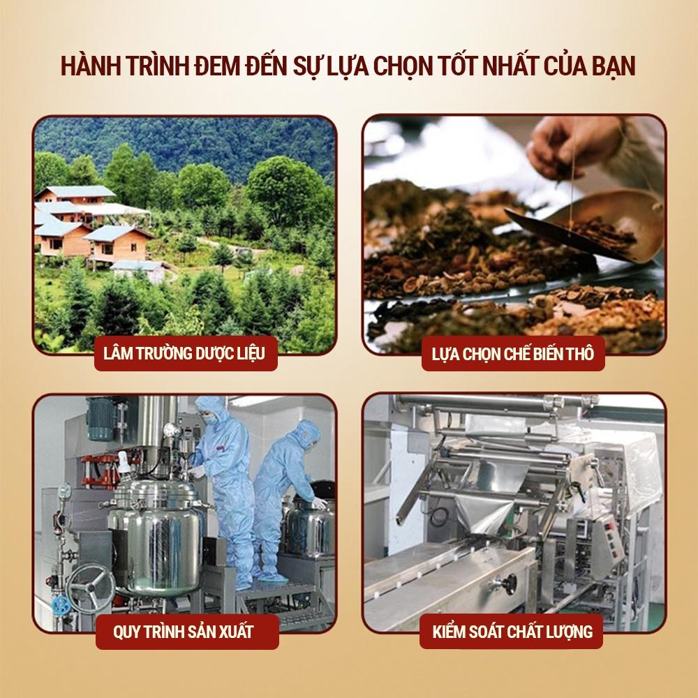 TRÀ XẠ ĐEN Hộp–  Delta D'Asia Hỗ trợ điều trị xơ gan, hạ men gan, viêm gan B (25 túi x 1,5 g)